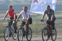Ötkarikás HÍD Próba Kerékpározás Hanyi-Tiszasüly 2012